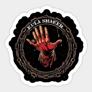 Chained Kula Shaker Sticker